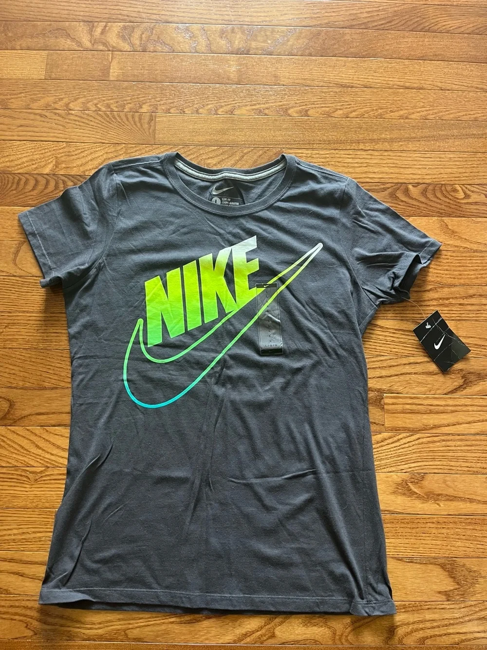 Nike ladies Short Sleeve Tee Stack - Black, Teal, Pink, White